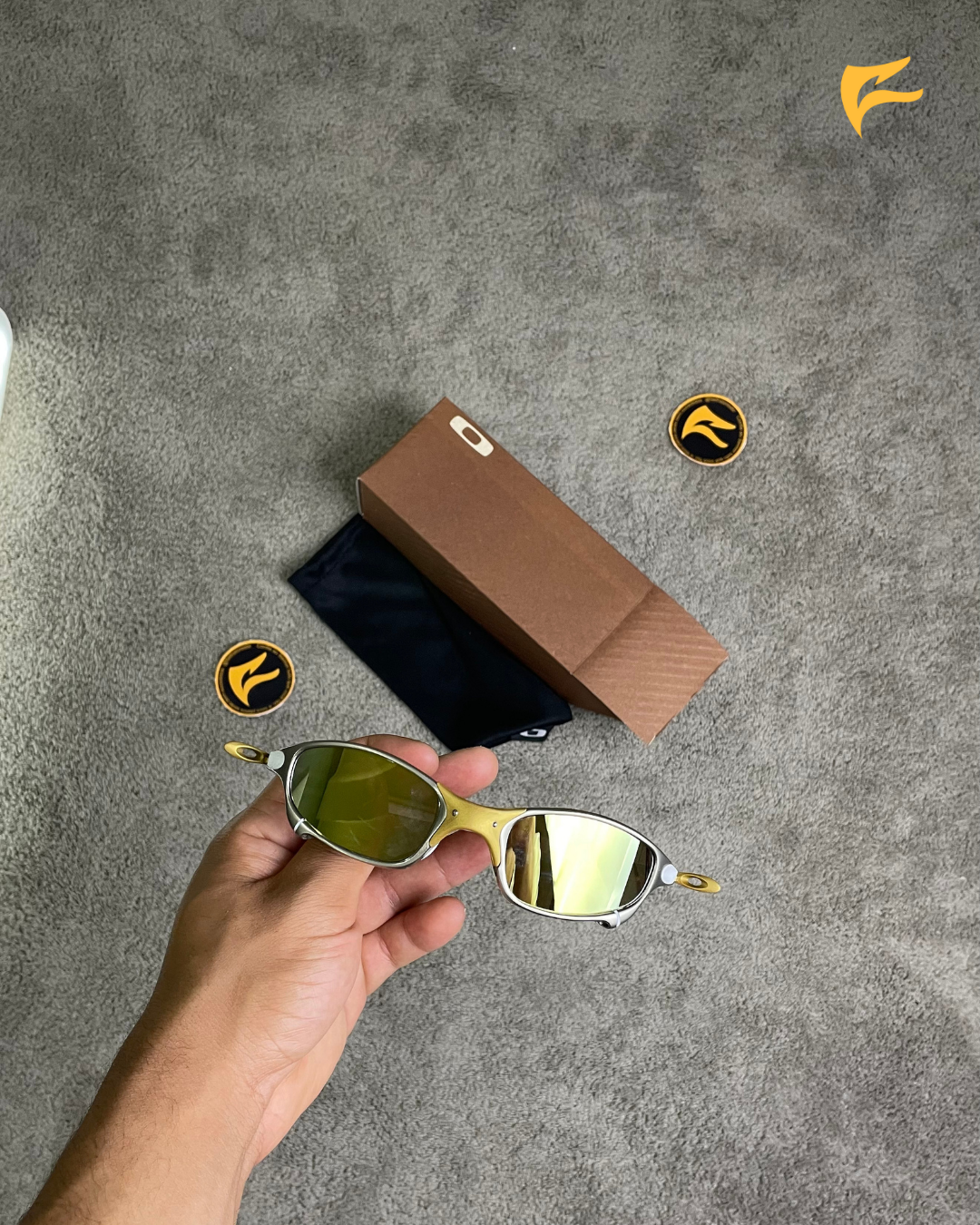 OAKLEY GOLDMIRROR X-METAL SHADES