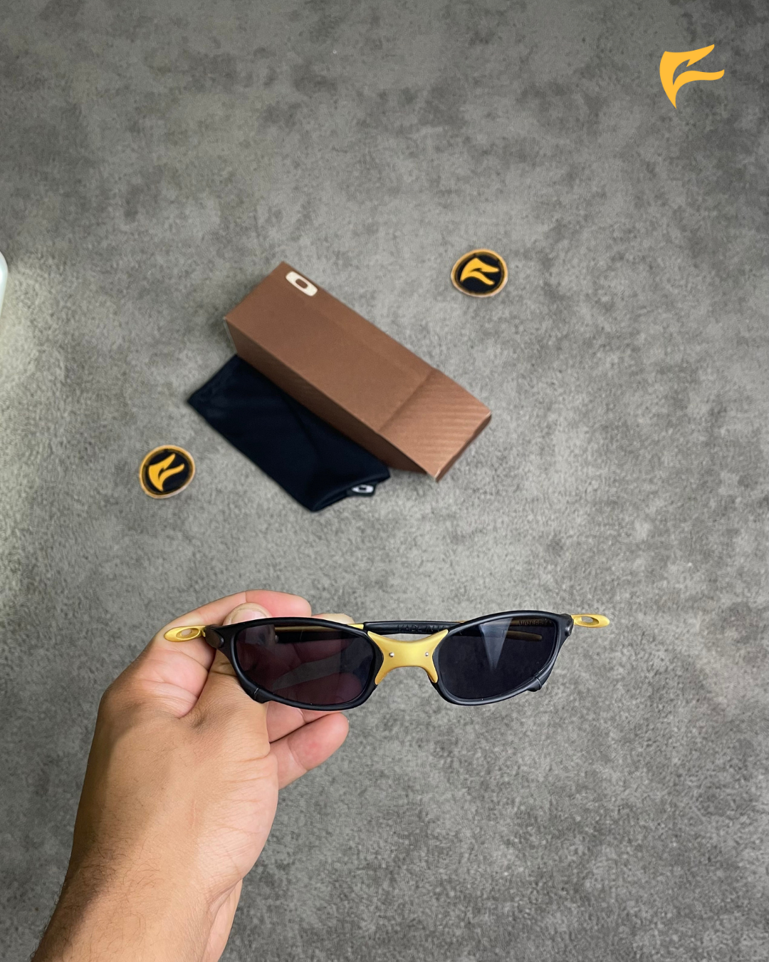 OAKLEY MIDNIGHTGOLD X-METAL SHADES